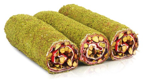 Toz Fıstıklı Narlı Extra Spesiyal Sarma Türk Lokumu