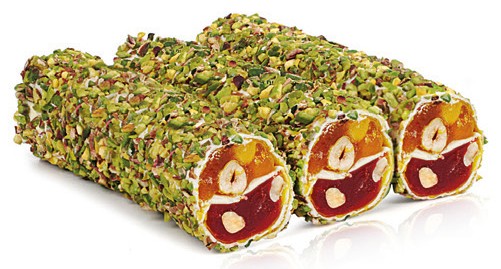 Hünkar Pirinç Fıstıklı Narlı Limonlu Halep Türk Lokumu