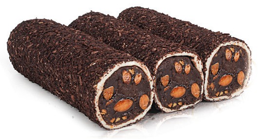 Mega Browni Badem Kremalı Sarma Türk Lokumu