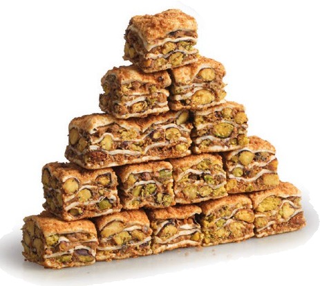 Lotus Fıstıklı Kremalı Baklava Lokum