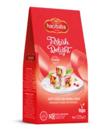 Premium Antep Fıstıklı Nar Aromalı Türk Lokumu (125 g)