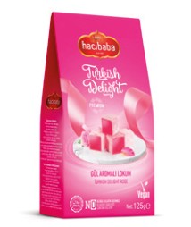 Premium Gül Aromalı Türk Lokumu (125 g)