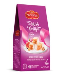 Premium İncirli Cevizli Türk Lokumu (125 g)
