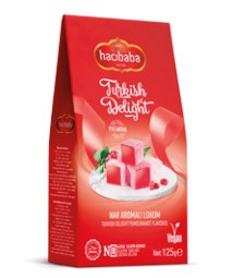 Premium Nar Aromalı Türk Lokumu (125 g)