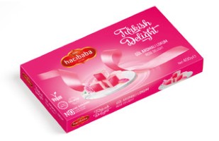 Premium Gül Aromalı Türk Lokumu (400 g)
