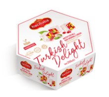 Exclusive Antep Fıstıklı Nar Aromalı Türk Lokumu (200 g)