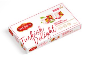 Exclusive Antep Fıstıklı Nar Aromalı Türk Lokumu (350 g)